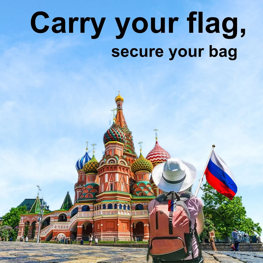 Smart Travel Bag Tag Russia