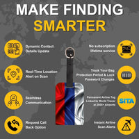 Smart Travel Bag Tag Russia