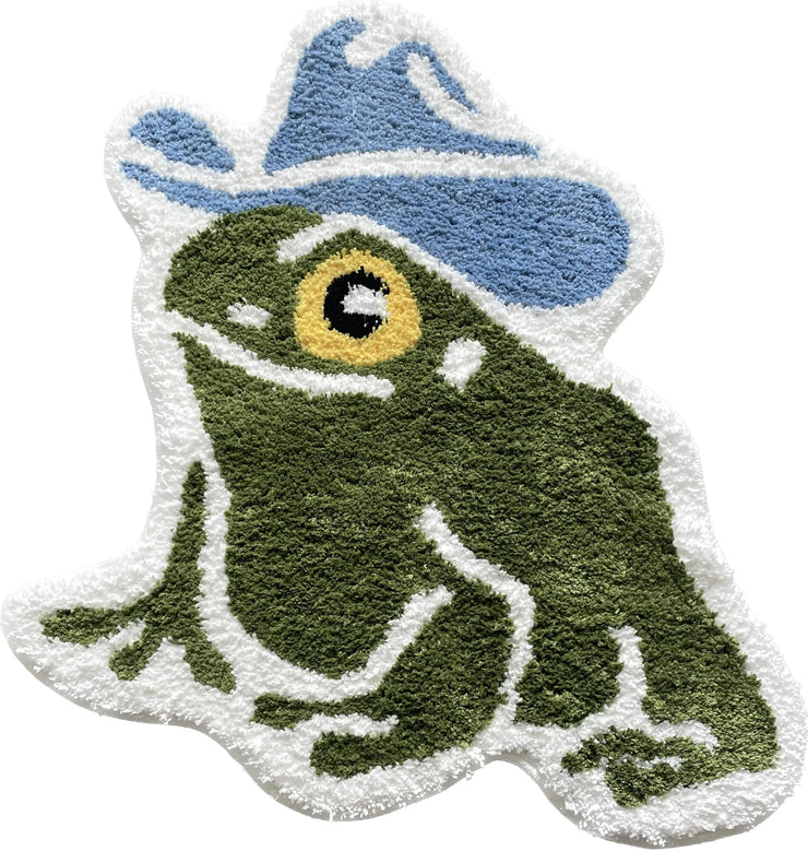 Frog Rug for Room Decor