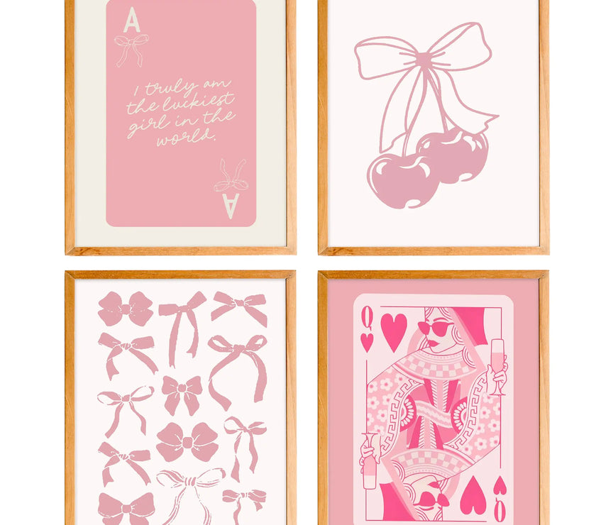 Pink Coquette Wall Art