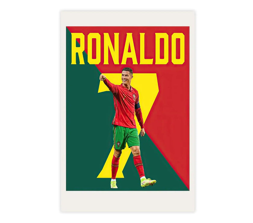 Ronaldo Soccer Poster