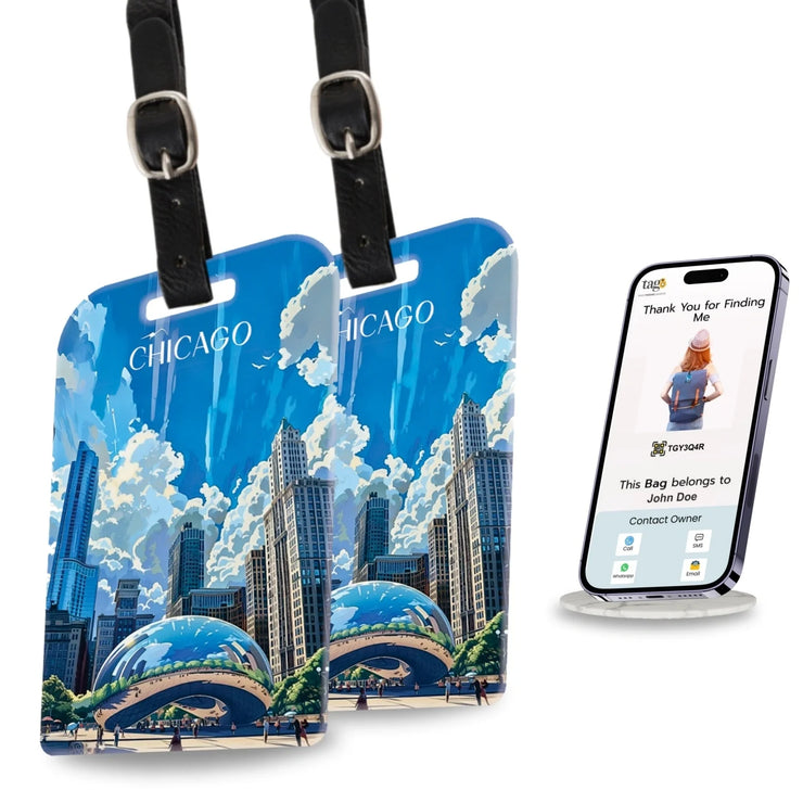 Chicago smart bag security tag