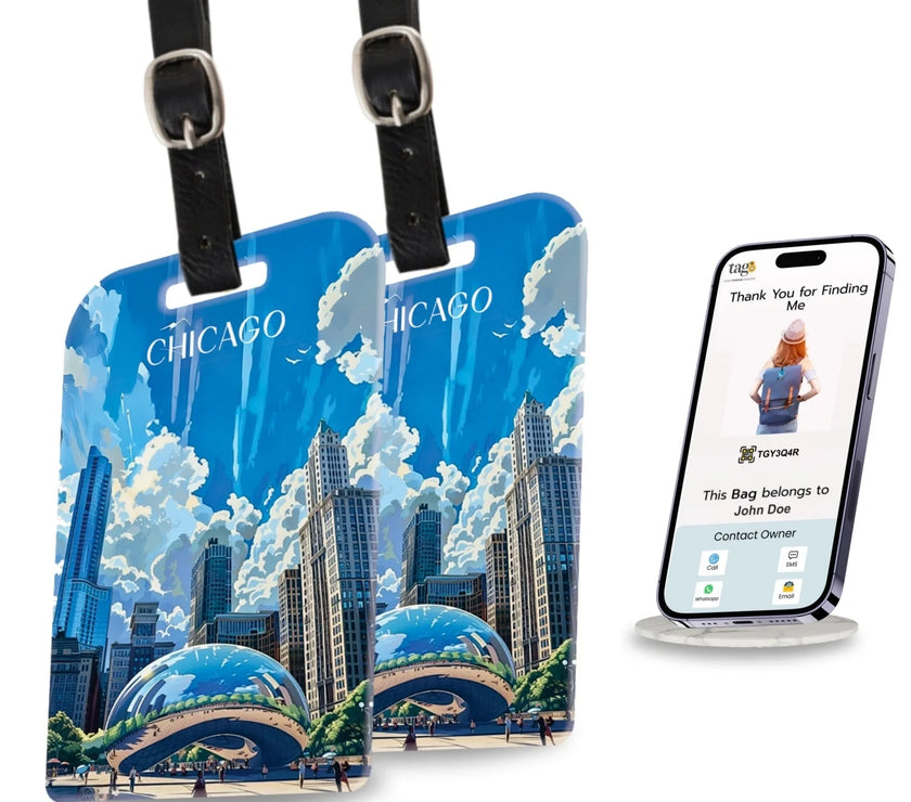 Chicago smart bag security tag