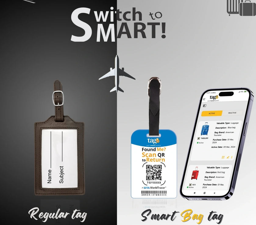 Chicago smart bag security tag