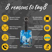 Chicago smart bag security tag