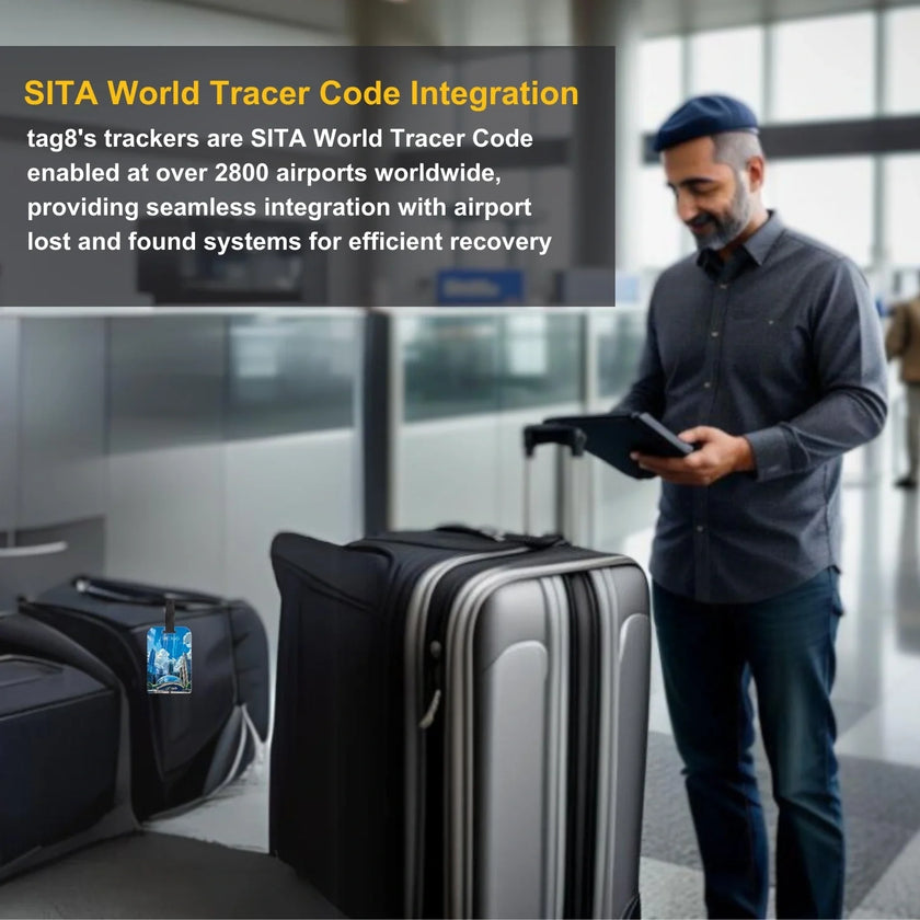 Chicago smart bag security tag