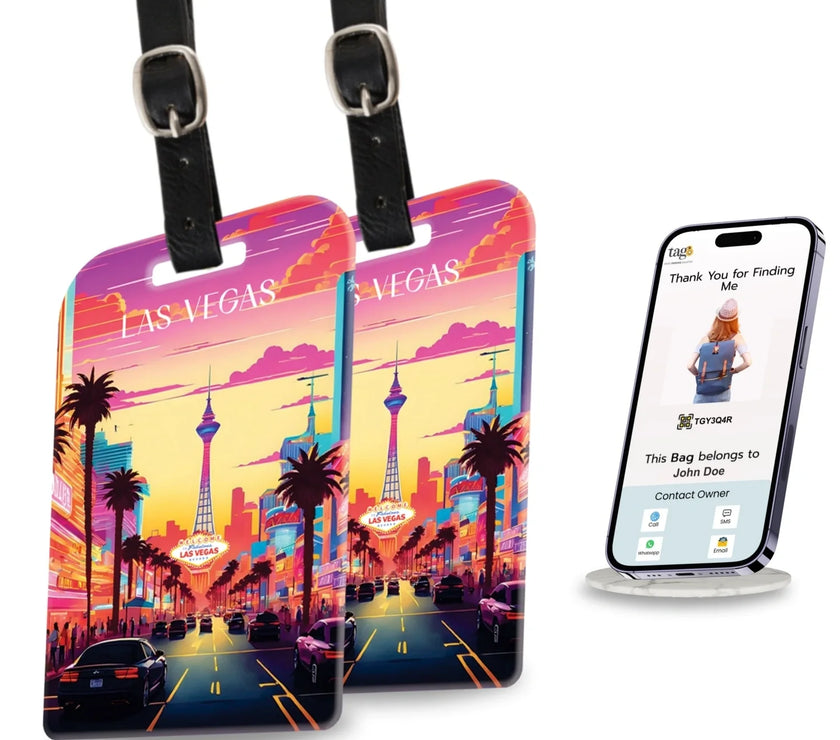 Las Vegas smart bag security tag