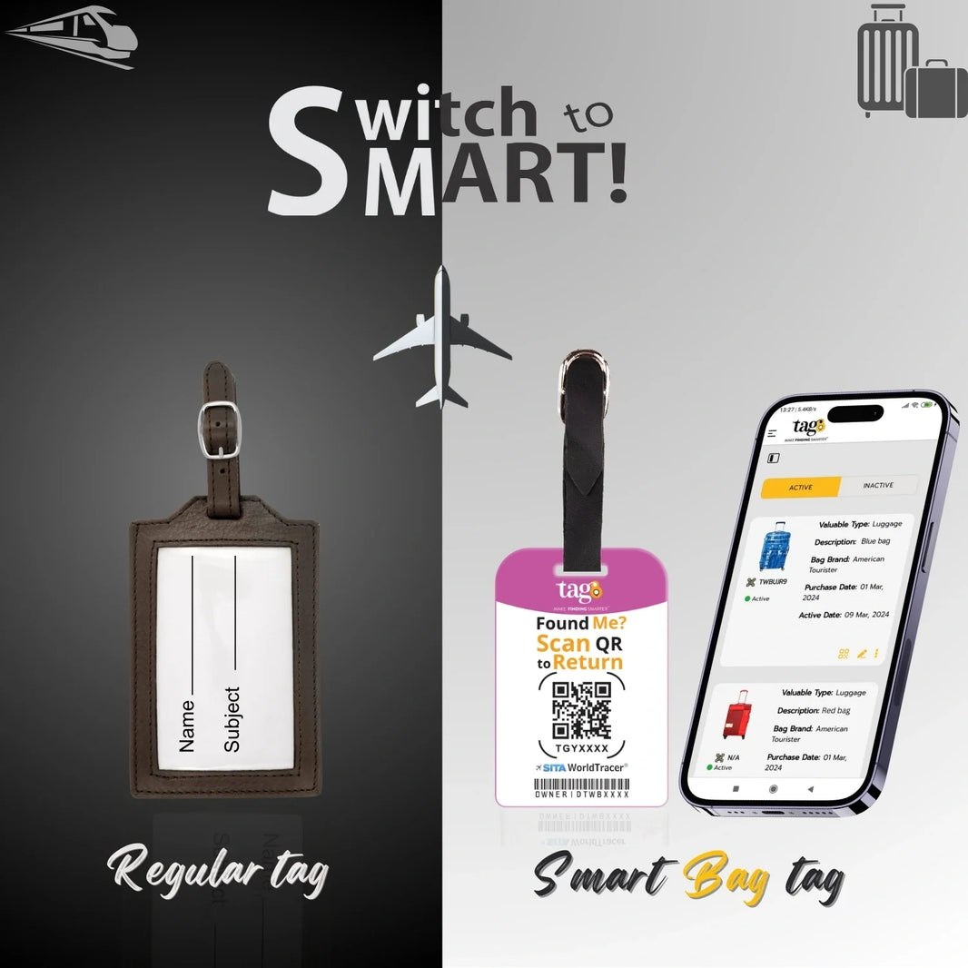 Las Vegas smart bag security tag