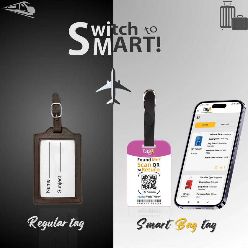 Las Vegas smart bag security tag