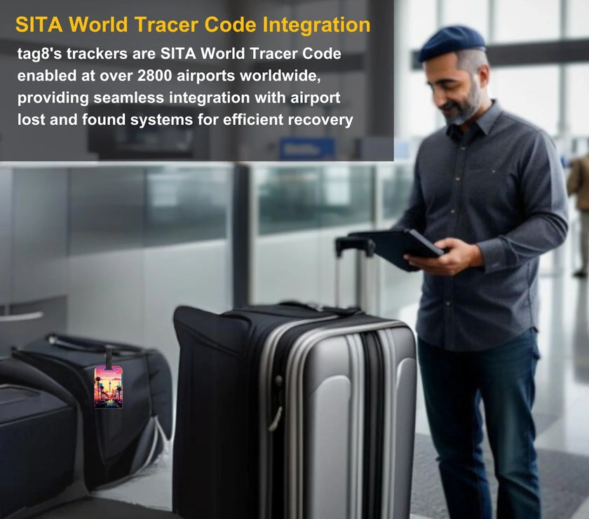 Las Vegas smart bag security tag