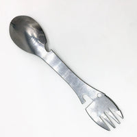 Portable Camping Cutlery Set - Stainless Steel Utensils