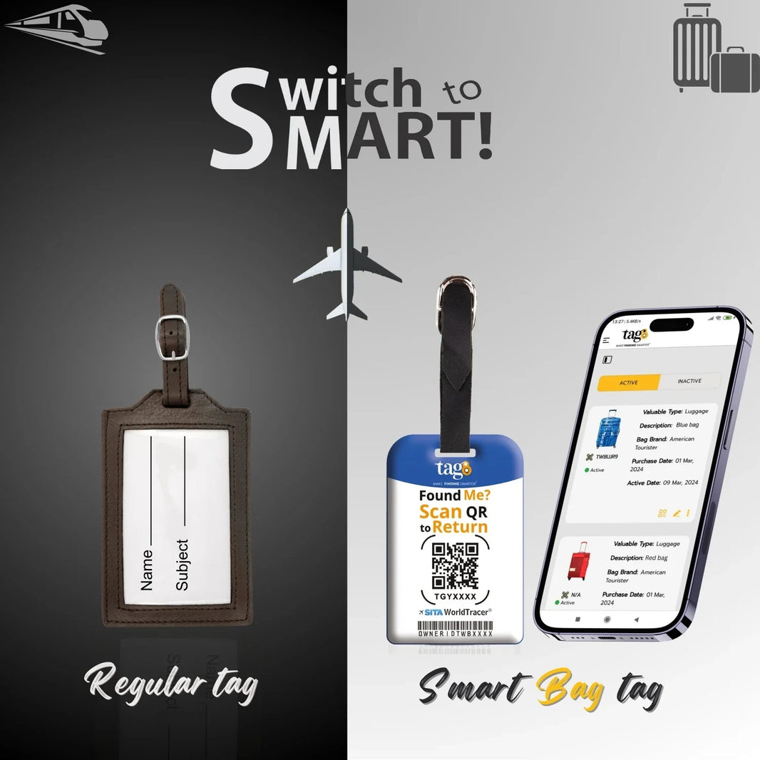 Smart Bag Security Tag - Ukraine Flag Pack 2