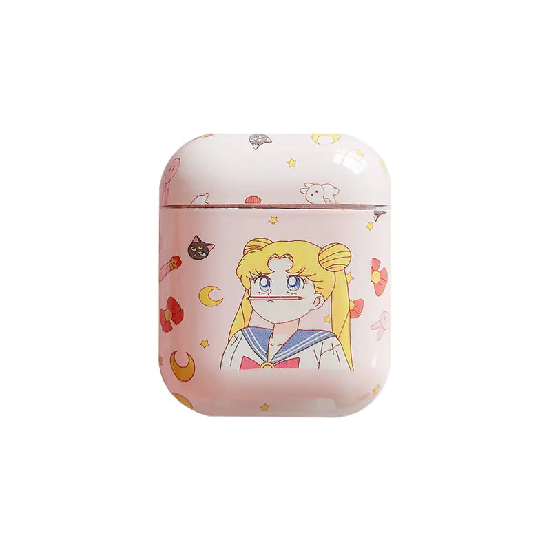 Chic Cartoon AirPods Case for Wireless Earphones