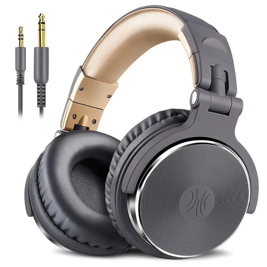 50mm Studio Pro Wired Headphones with Mic