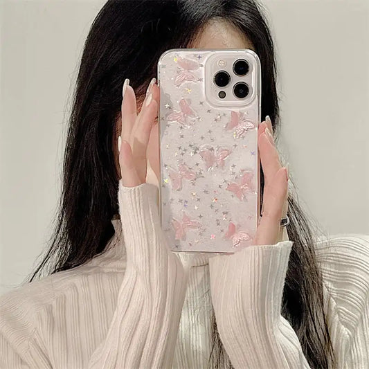 Chic Butterfly iPhone 13 Pro Max Case