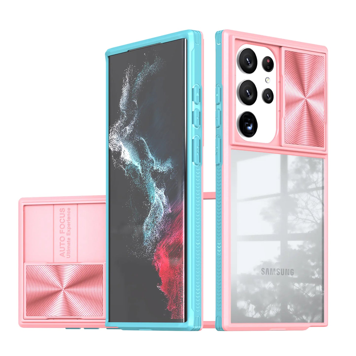 Acrylic Mirror Case for Samsung S24 & iPhone 14 Pro Max
