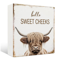 Highland Cow Bathroom Decor