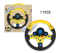 Educational Sound and Light Steering Wheel Toy for Kids
