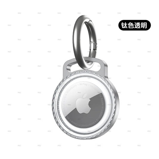 AirTag Alloy Guard Case with Waterproof Keychain